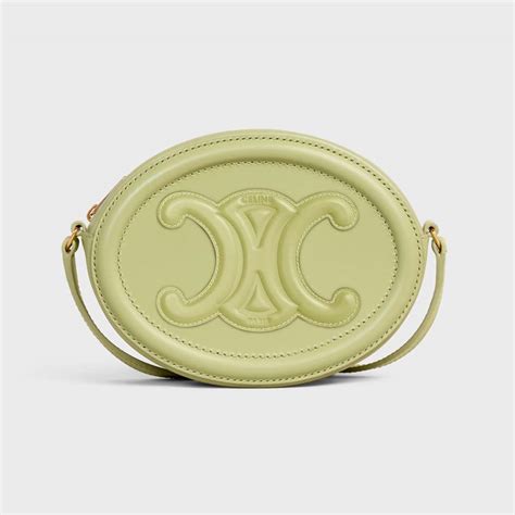 oval celine bag|CROSSBODY OVAL PURSE CUIR TRIOMPHE IN SMOOTH .